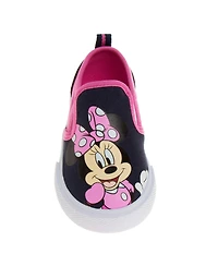 Minnie Big Girls Mouse Slip On Canvas Sneakers Casual Ready Comfort Fit