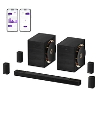 Ultimea Skywave X series 9.2.6 Thx-Tuned Wireless Surround Sound System w/Dolby Atmos and Dts:X,Dual 10"Subwoofers,2000W Peak Power,8K Pass-Through