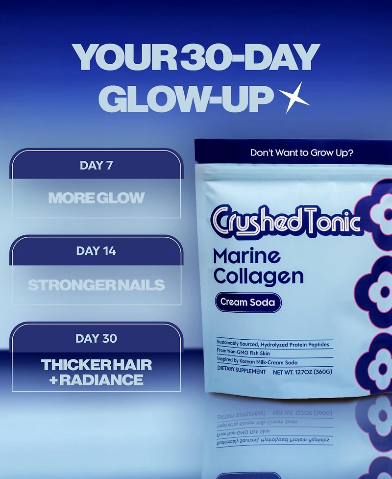 Crushed Tonic Sweet Cream Soda Collagen
