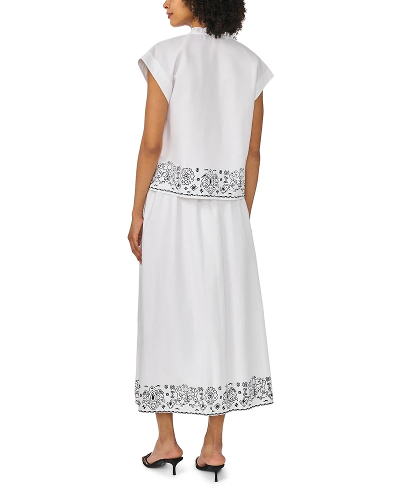 Vince Camuto Women's A-Line Long Skirt