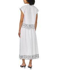 Vince Camuto Women's A-Line Long Skirt