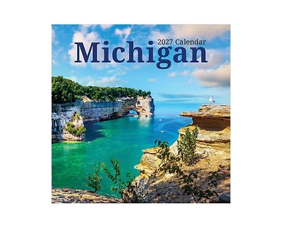 Tf Publishing Paper Goods 2027 Michigan Wall Calendar