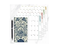 Tf Publishing Paper Goods 2027-2028 Toile Small Monthly Pocket Planner