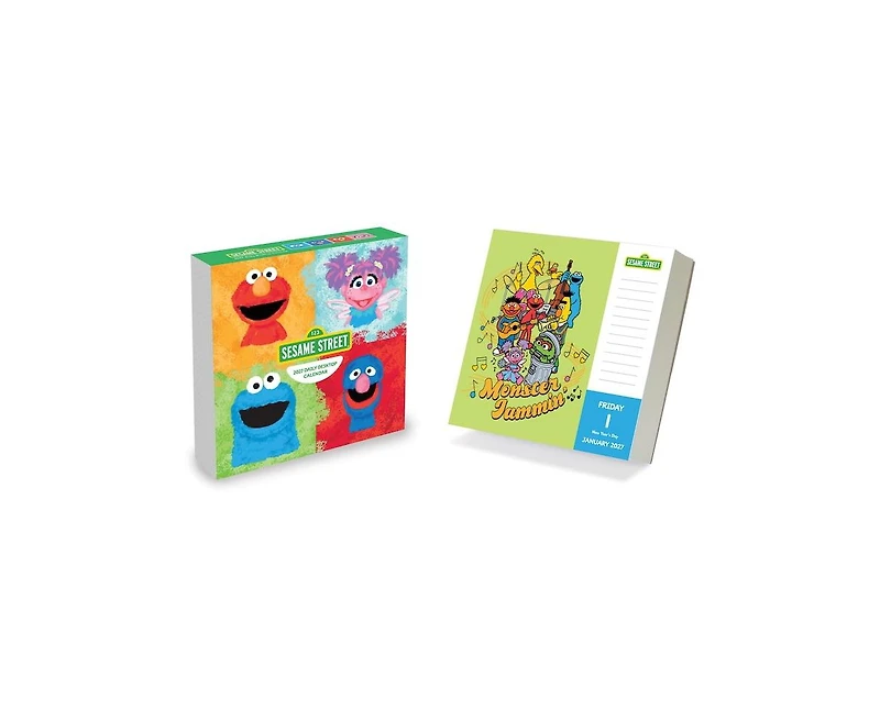 Tf Publishing Paper Goods 2027 Sesame Street Daily Desktop Calendar