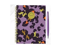 Tf Publishing Paper Goods 2027 Lilac Leopard Medium Weekly Monthly Planner