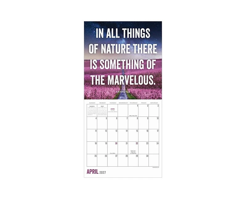 Tf Publishing Paper Goods 2027 Great Outdoors Mini Calendar