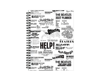 Tf Publishing Paper Goods 2027 Beatles Medium Weekly Monthly Planner