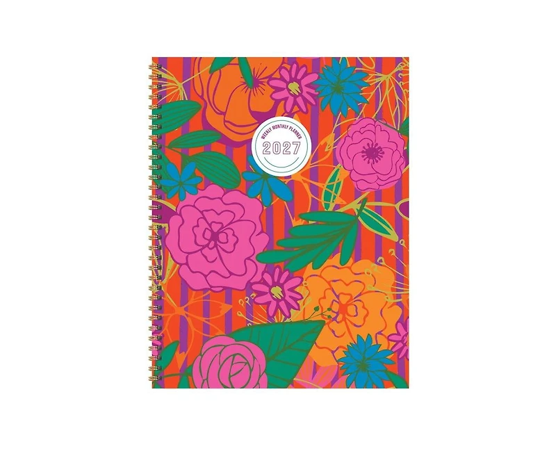 Tf Publishing Paper Goods 2027 Peonies Large Weekly Monthly Planner