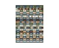 Tf Publishing Paper Goods 2027 Foggy Forest Large Weekly Monthly Planner