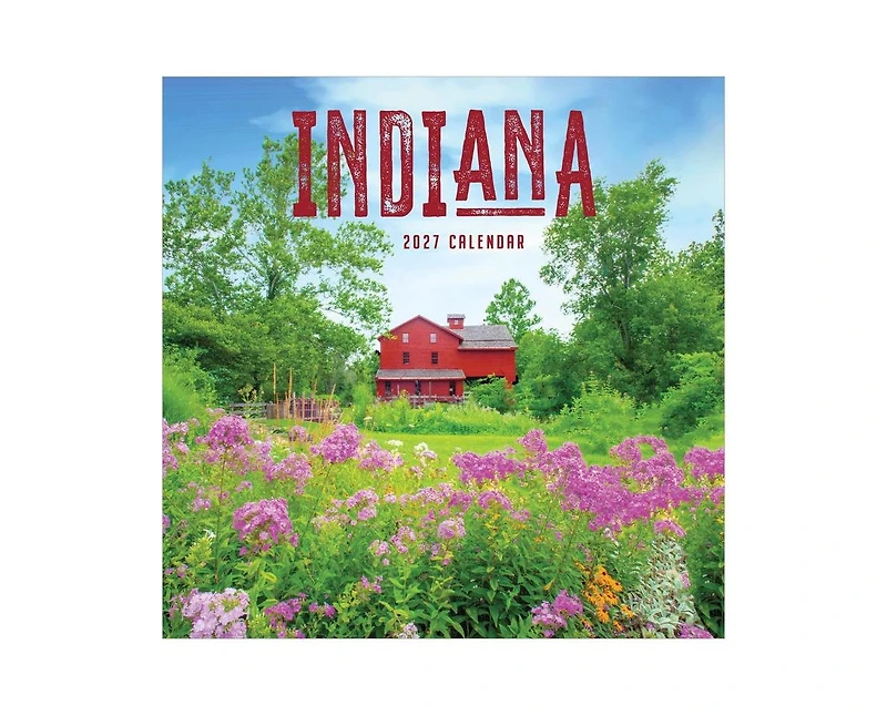 Tf Publishing Paper Goods 2027 Indiana Wall Calendar