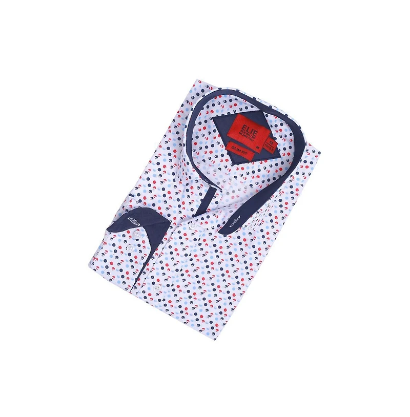 Elie Balleh Men's Slim Fit Button-Down Shirt