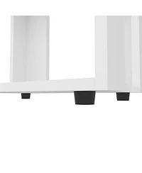 Flynama Melamine 3-Tier Minimalist Open Display Bookcase