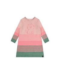 Deux par Baby Girl (12M–24M) Knitted Stripe Dress