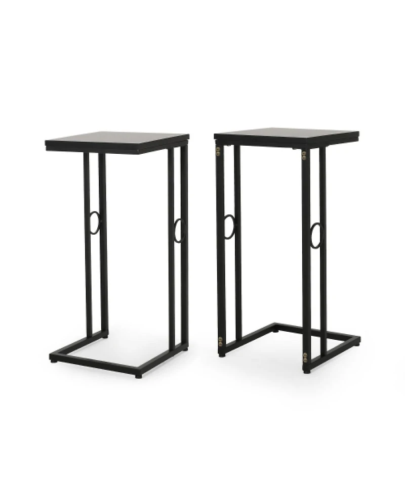 Streamdale Furniture Christopher Knight Home Essex Modern C-Shape Iron End Table