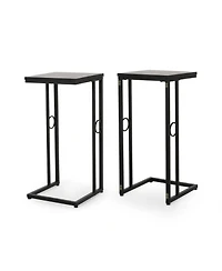 Streamdale Furniture Christopher Knight Home Essex Modern C-Shape Iron End Table