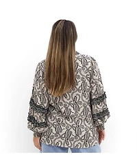 City Chic Women's Plus Dreamweaver Shirt