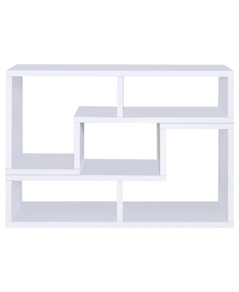 Flynama Multi-purpose Convertible Bookcase L-Shaped Combined Storage Tv Cabinet