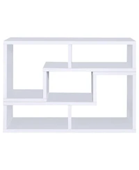 Flynama Multi-purpose Convertible Bookcase L-Shaped Combined Storage Tv Cabinet