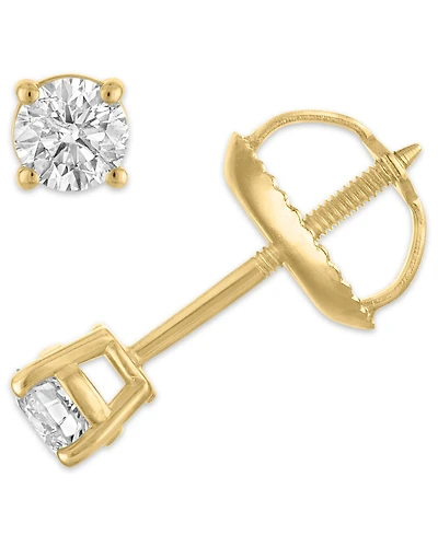 Diamond Stud Earrings (1/4 ct. t.w.) 14k White Gold