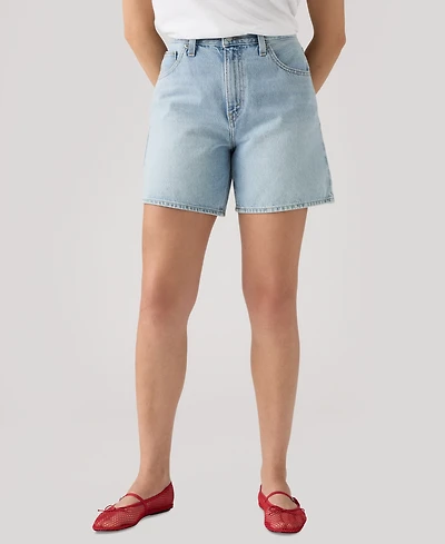 Levi's Women's High-Rise Baggy Denim Shorts