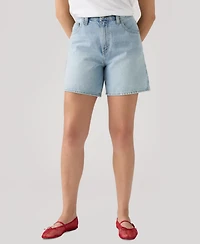 Levi's Women's High-Rise Baggy Denim Shorts