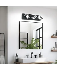 Midola Vanity Light Fixtures 3 Lights Up and Down Led Modern Bathroom Vanity Lights Over Mirror Bath Wall Lighting
