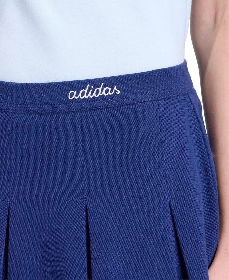 adidas Women's Seasonal Essentials Colorpop Skirts with Inner Leggings