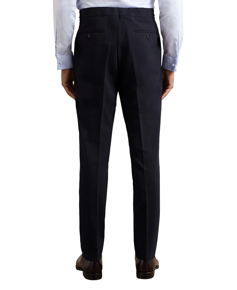 Reiss Men's Belmont Textured Weave Mixer Pants