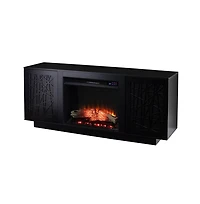 Augusta Home Daltaire Color Changing Fireplace w/ Media Storage