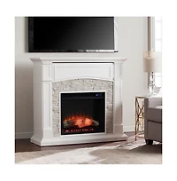 Augusta Home Seneca Electric Touch Screen Media Fireplace