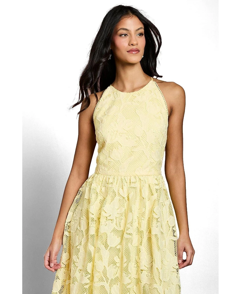 Coast Women's Halterneck Lace Midi Dress