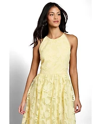 Coast Women's Halterneck Lace Midi Dress