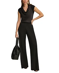 Donna Karan New York Women's Wide-Leg Jersey Pants