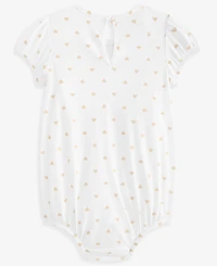 First Impressions Baby Girls' 0M-24M Heart-Print Skirted Sunsuit, Macy's Exclusive
