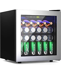 Cowsar 1.3 Cu. Ft. Beverage Refrigerator with Led Light