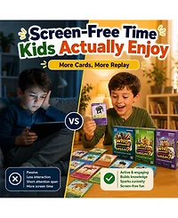Quokka Who Guess It Better Card Games for Kids Ages 6+ - Educational Guessing Game with Animal and Country Visual Clues, Screen-Free Travel