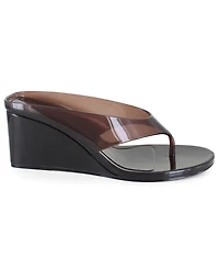 Christian Siriano Women's Ariel Wedge Jelly Sandal