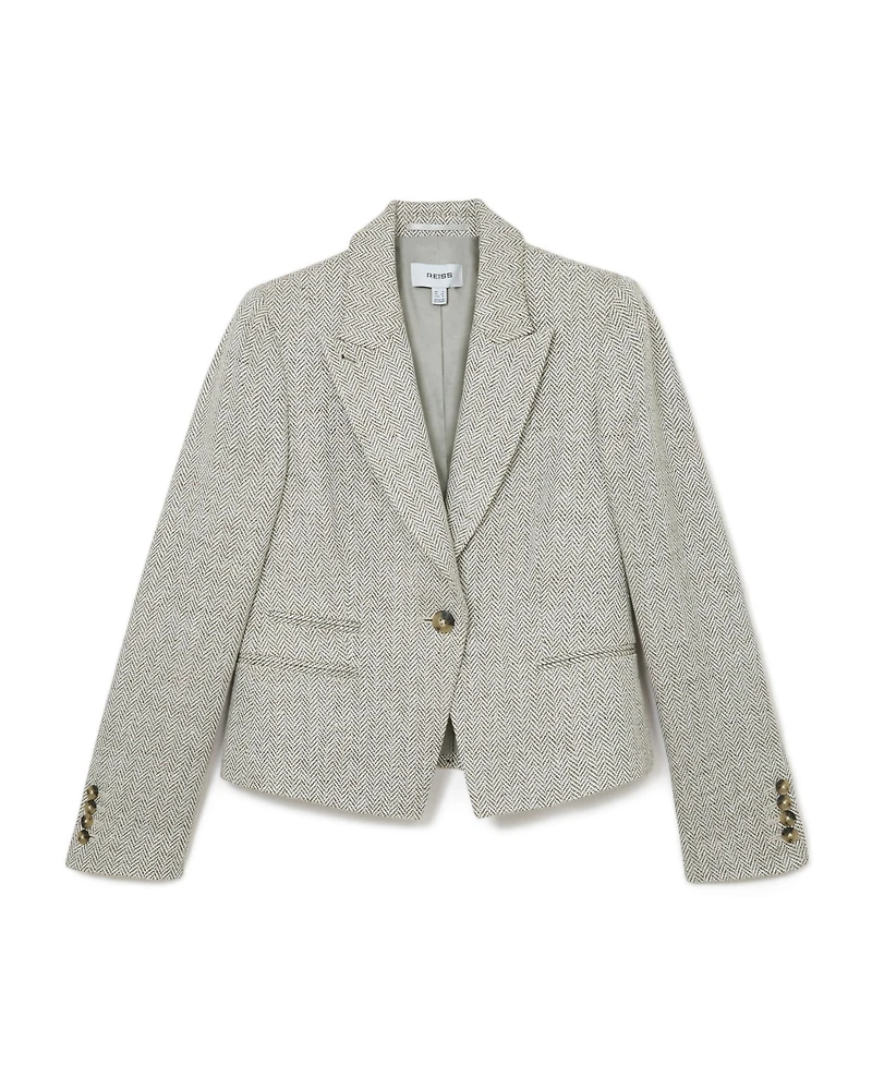 Reiss Women's Ezra Sb Texture Jacket