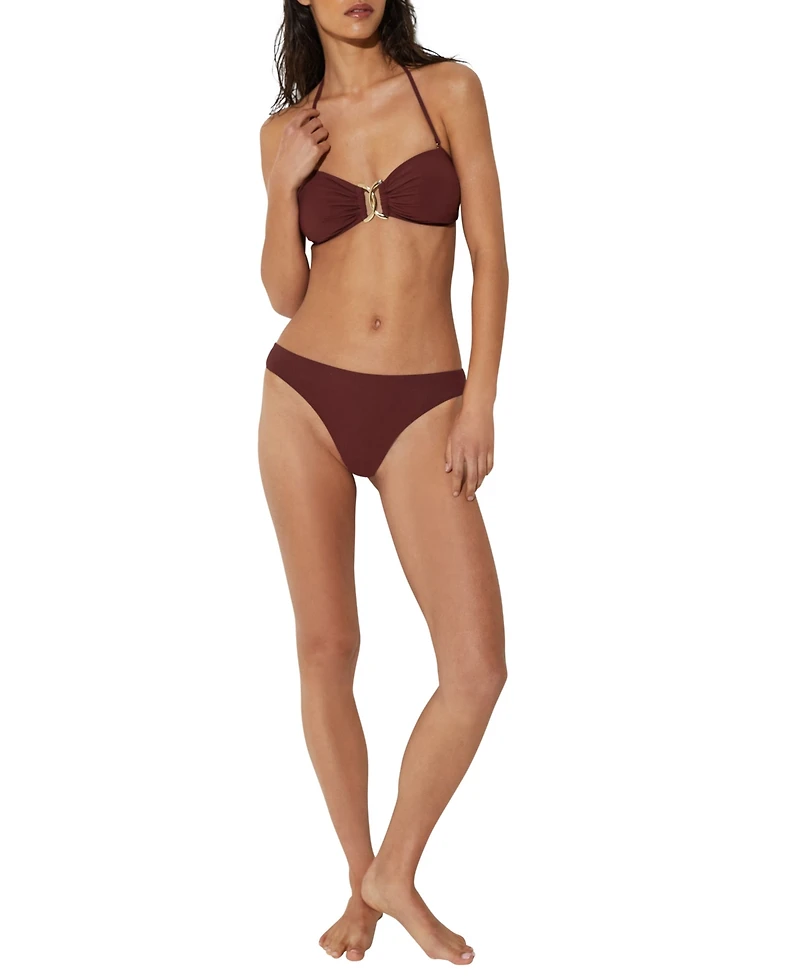 Reiss Women's Johannah Fixed Side Bikini Bottom
