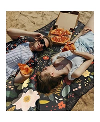 Aofar Picnic Blanket Waterproof Boho Beach Mat Windproof Sandproof Portable Outdoor Camping