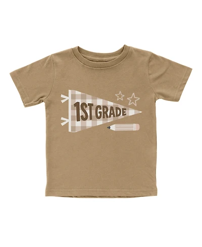 Sweet Wink Little Boys First Grade Pennant Short Sleeve T-Shirt