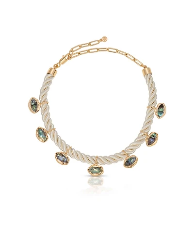 Ettika Abalone Luxe Choker Necklace