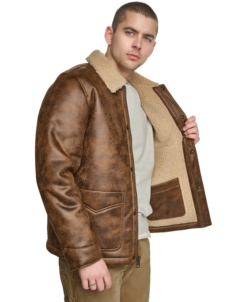 Levi's Men's Shearling Classic-Fit Ranch Jacket