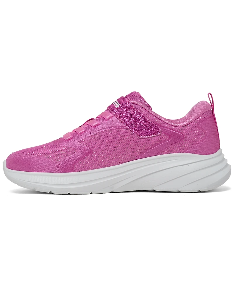 Skechers Little Girls Wave 92 Fastening Strap Lifestyle Sneakers from Finish Line