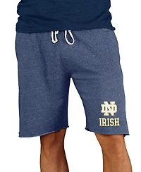 Concepts Sport Men's Navy Notre Dame Fighting Irish Mainstream Terry Shorts