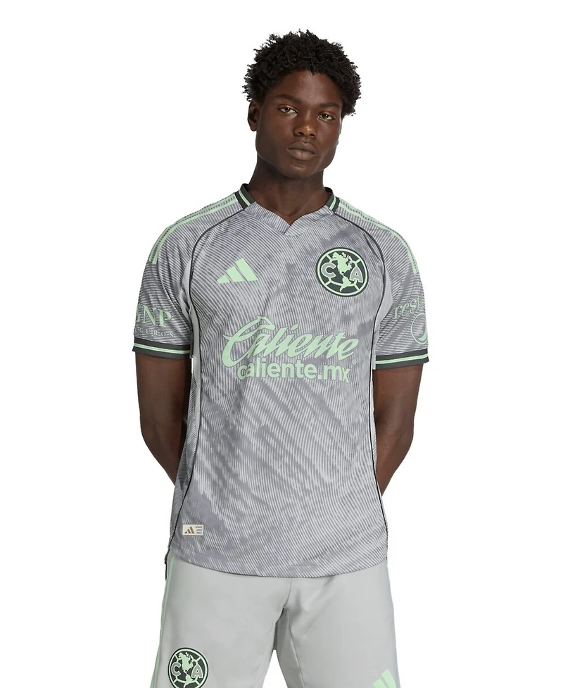Adidas Men's Gray Club America 2025 Third on Field Authentic Jersey