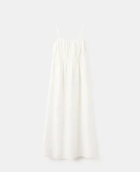 Mango Women's Crinkled Shirred Dress