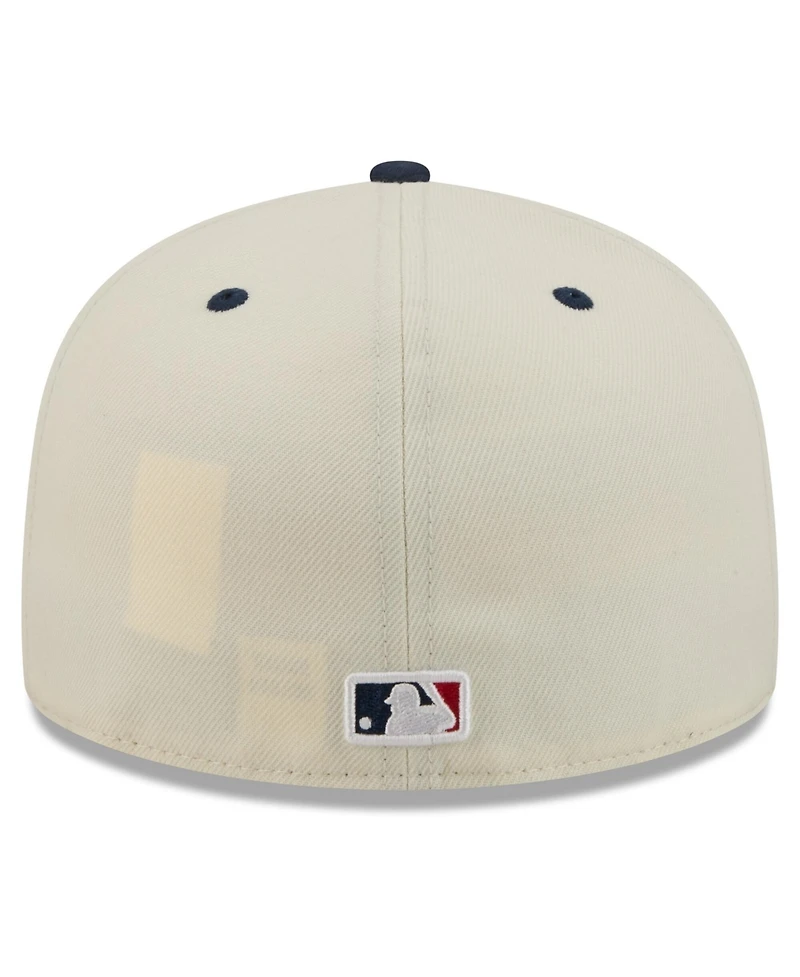 New Era Men's Cream/Red San Diego Padres Usa 250 Fourth of July 59FIFTY Fitted Hat