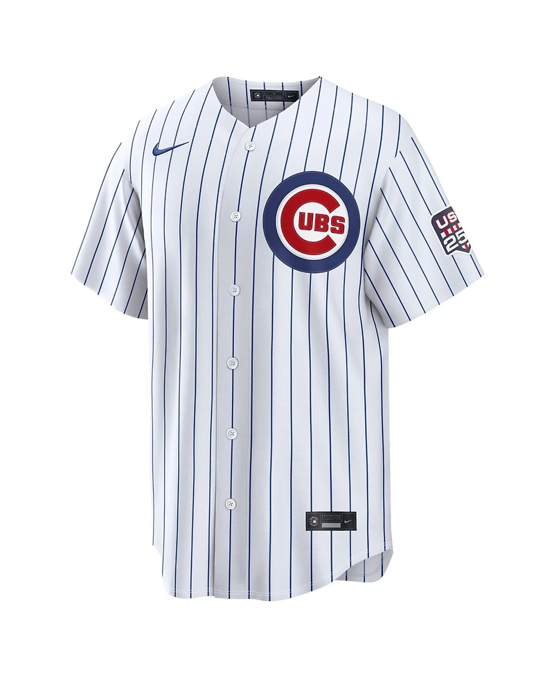 Nike Men's Pete Crow-Armstrong White Chicago Cubs Usa 250 Fourth of July Stadium Jersey