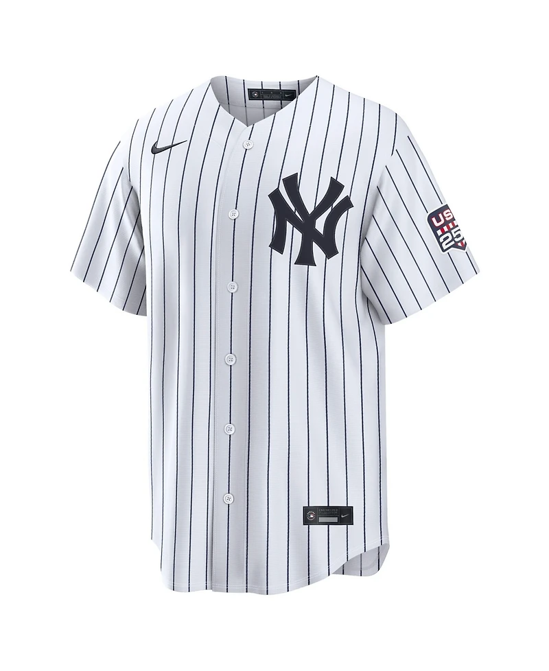 Nike Men's Cody Bellinger White New York Yankees Usa 250 Fourth of July Stadium Jersey